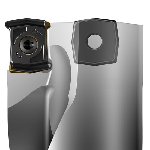 CoroDrill® DS20… First Indexable Drill for 7xD Hole Depth