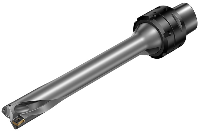 CoroDrill® DS20… First Indexable Drill for 7xD Hole Depth