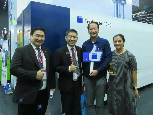 TruLaser1030ファイバー堅牢で経済的なレーザーマシン
