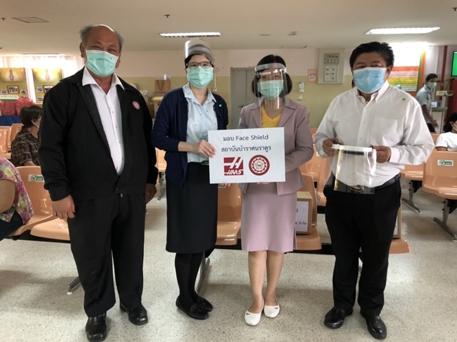หน่วยงานอุตสาหกรรมร่วมมือบริจาค Face Shield  ผลิตโดย DOME KORAKOCH 2 และ DOME KORAKOCH 3-EX หน่วยงานอุตสาหกรรมร่วมมือบริจาค Face Shield  ผลิตโดย DOME KORAKOCH 2 และ DOME KORAKOCH 3-EX