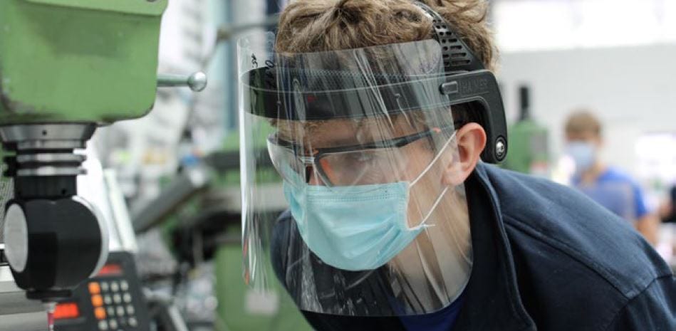 HAIMER FACE SHIELD... 100% Made by HAIMER Made in Germany