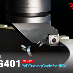 เม็ดมีด “YG 401” Turning Insert เกรดใหม่จาก YG-1
