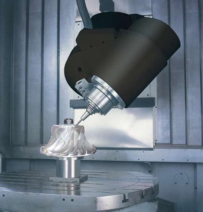 5 Axis Simultaneous Milling Center by Eumach