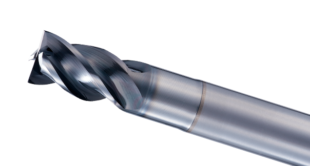 SUMIPOL : Endmill carbide in the AE-VM Series, “DUARISE coating” for excellent lubrication and high resistance to friction