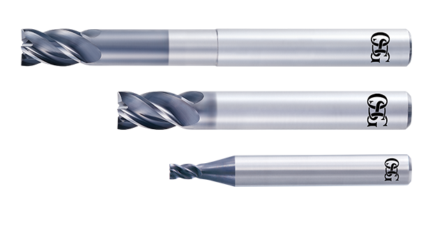 SUMIPOL : Endmill carbide in the AE-VM Series, “DUARISE coating” for excellent lubrication and high resistance to friction