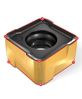 ISCAR : The HELIDO S890 highly efficient face milling applications