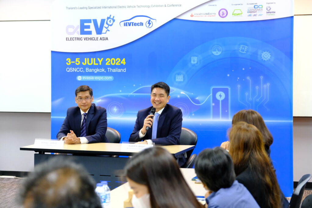อินฟอร์มาฯ สานต่อความร่วมมือ สมาคมยานยนต์ไฟฟ้าไทย จัดงาน “Electric Vehicle Asia 2024” ยกระดับการผลิตไทยสู่การเปลี่ยนแปลงอุตสาหกรรมยานยนต์ไฟฟ้าระดับโลก