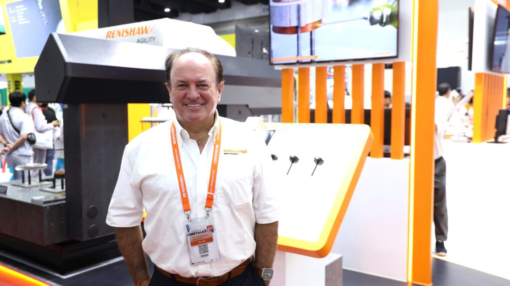 Mr. Steve Bell , General Manager ASEAN Renishaw (Singapore) Pte. Ltd.
