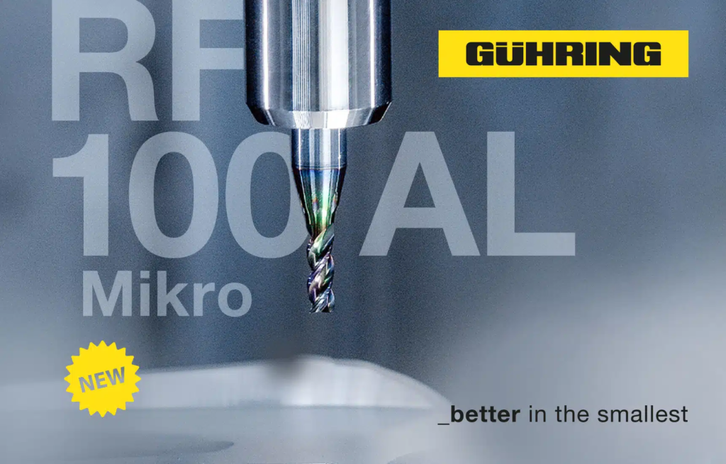 RF 100 AL Micro Milling by Guhring