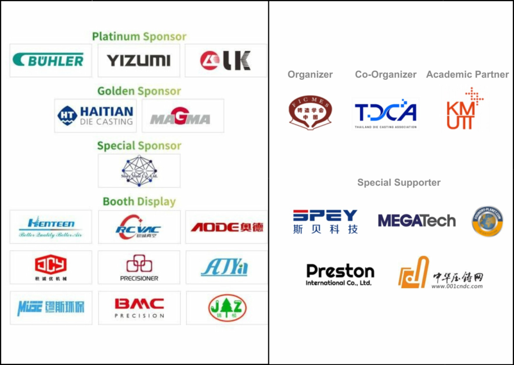 2025 SEA Die Casting Congress to be held again in May in Thailand!