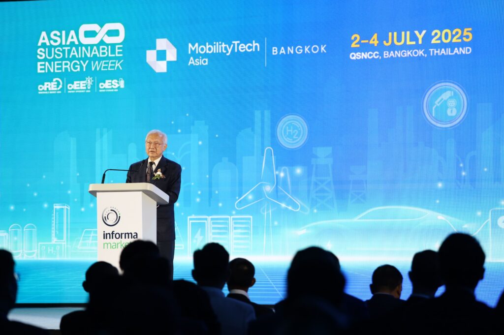 เปิดแล้ว งานมหกรรมพลังงานยั่งยืนแห่งเอเชีย “ASIA Sustainable Energy Week 2025” หนุนไทยก้าวสู่ศูนย์กลางพลังงานสะอาดของภูมิภาค