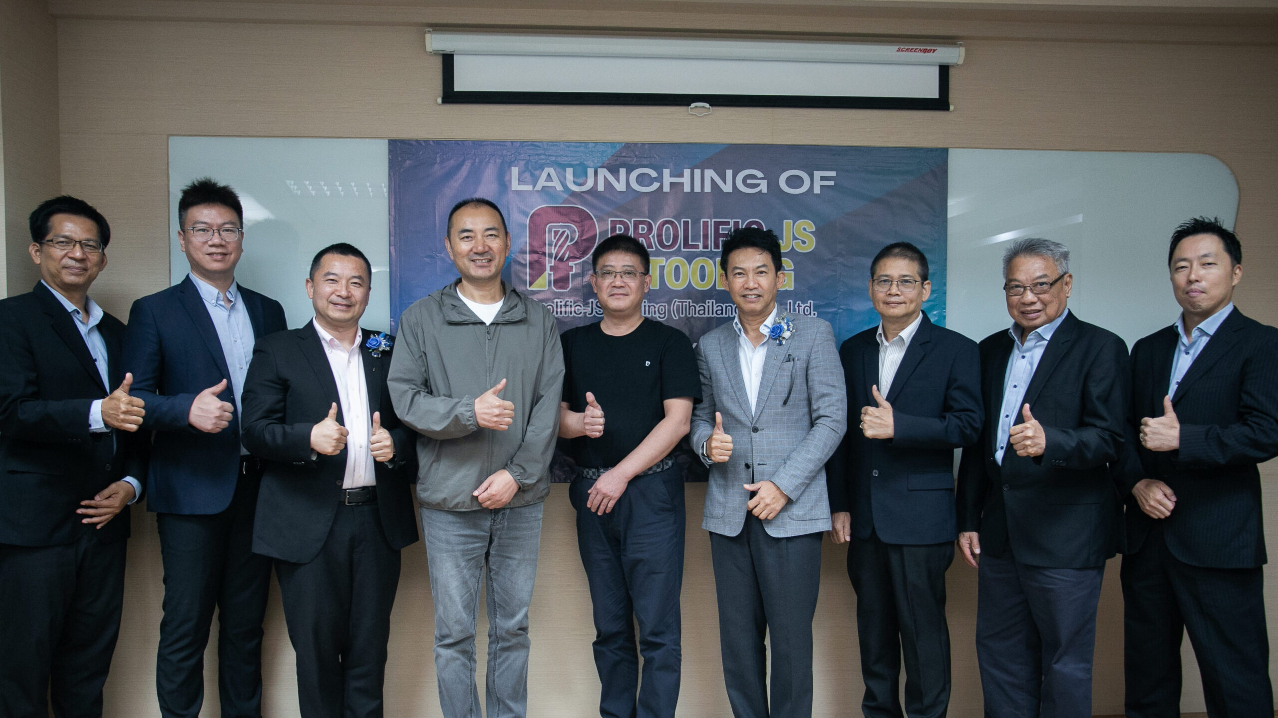 Mr. Phummarin Sosrisakorn - Managing Director of Prolific Heating International Co.,Ltd (PHI) and Mr Shenqiang Li - Director of Sales at JS Tooling 3