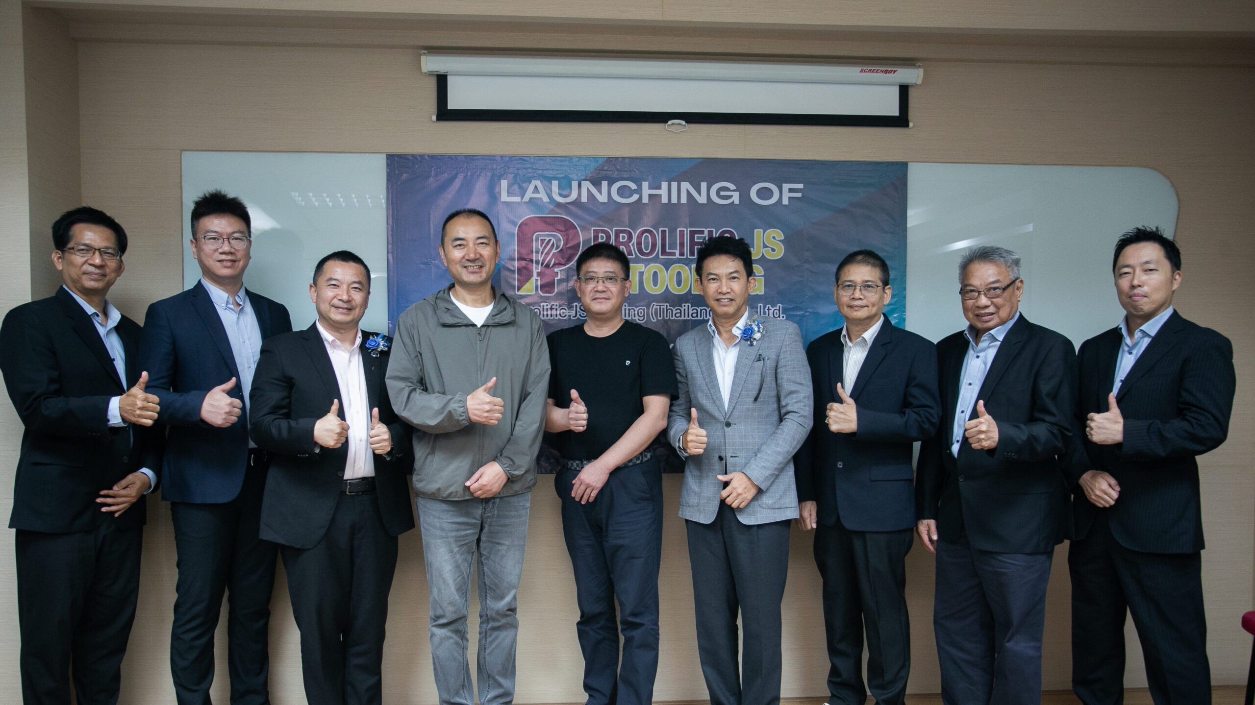 Mr. Phummarin Sosrisakorn - Managing Director of Prolific Heating International Co.,Ltd (PHI) and Mr Shenqiang Li - Director of Sales at JS Tooling 2