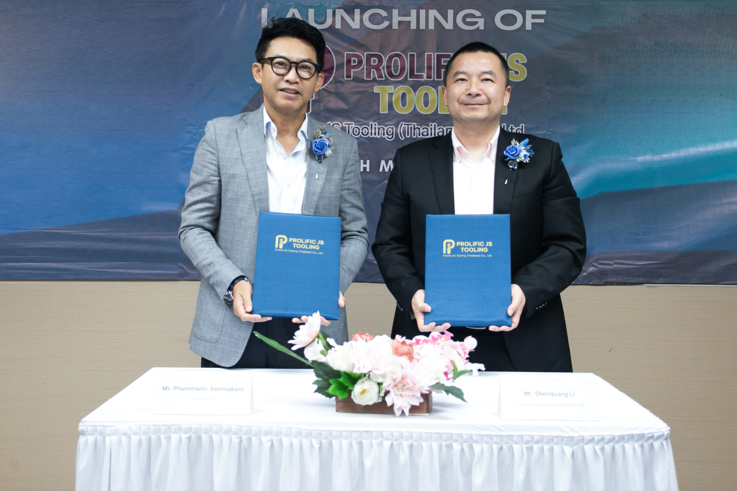 Mr. Phummarin Sosrisakorn - Managing Director of Prolific Heating International Co.,Ltd (PHI) and Mr Shenqiang Li - Director of Sales at JS Tooling