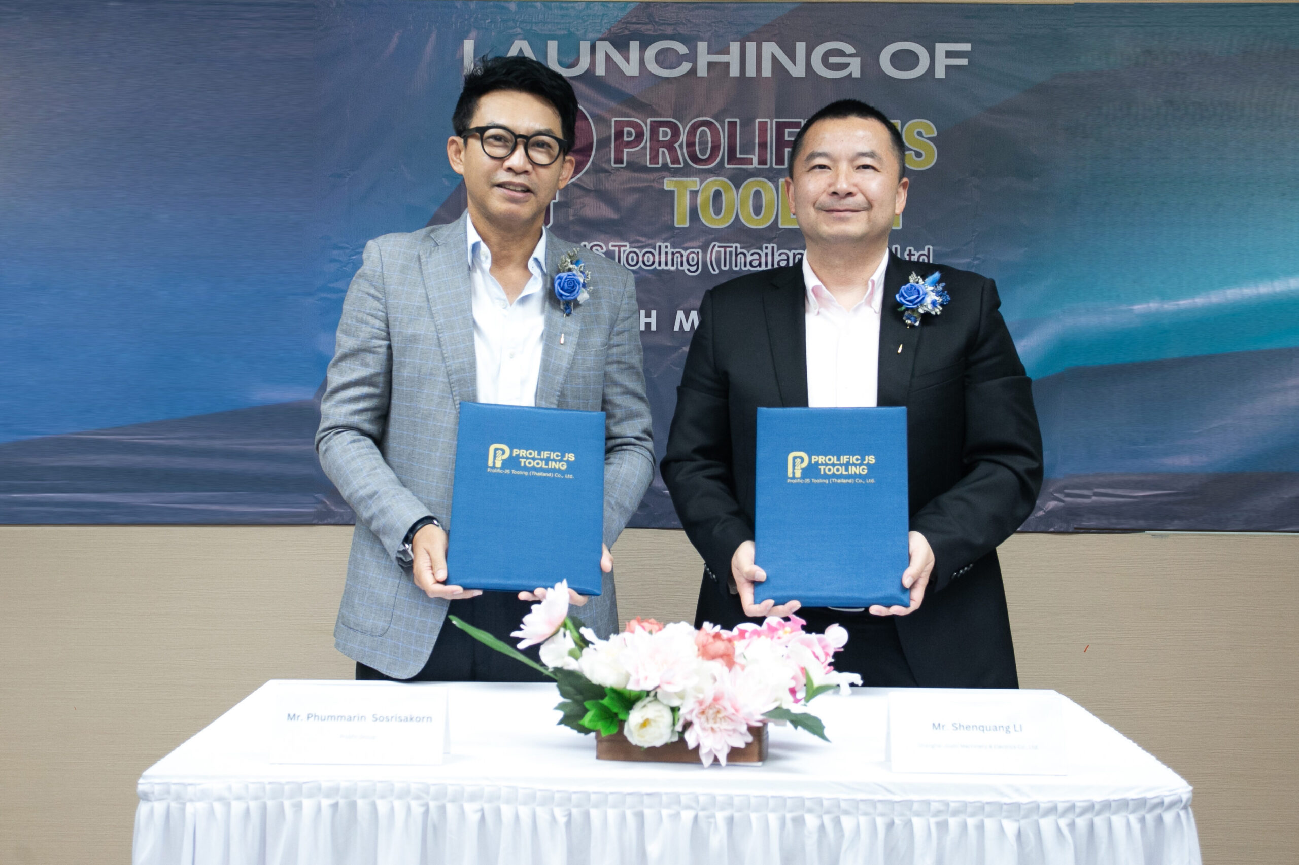 Mr. Phummarin Sosrisakorn - Managing Director of Prolific Heating International Co.,Ltd (PHI) and Mr Shenqiang Li - Director of Sales at JS Tooling