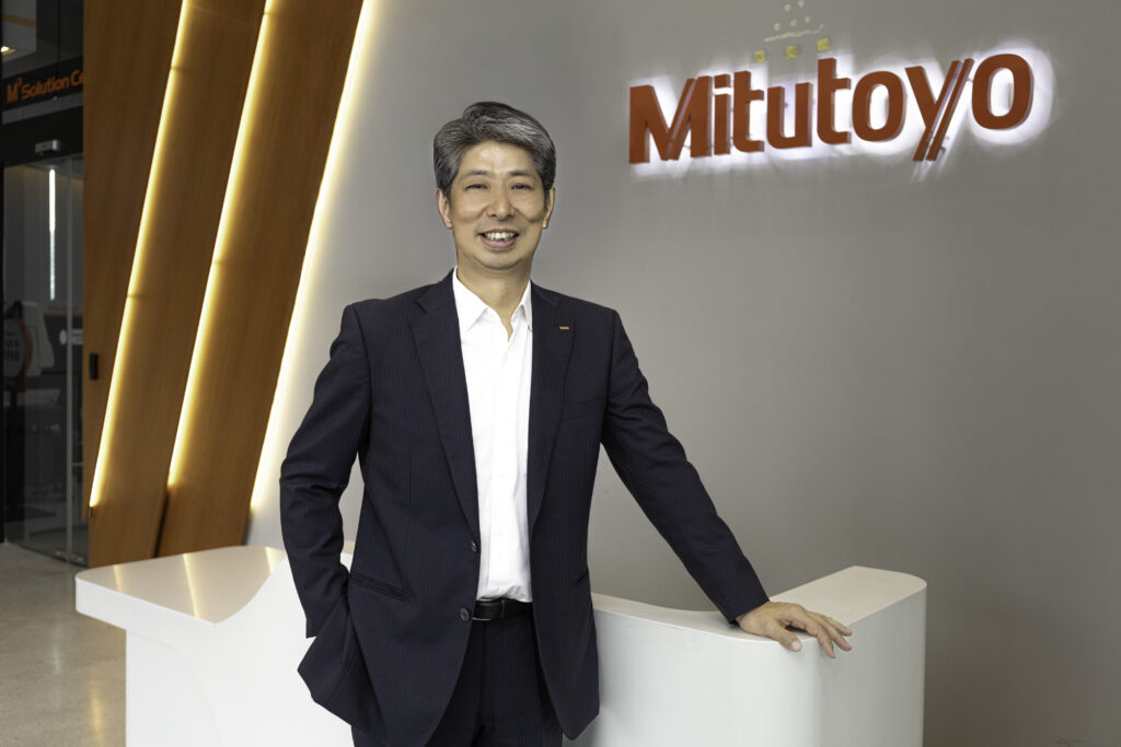 Mr. Shunji Uchida, Managing Director of Mitutoyo ( Thailand ) Co., Ltd. บริษัท มิตูโตโย ประเทศไทย จำกัด