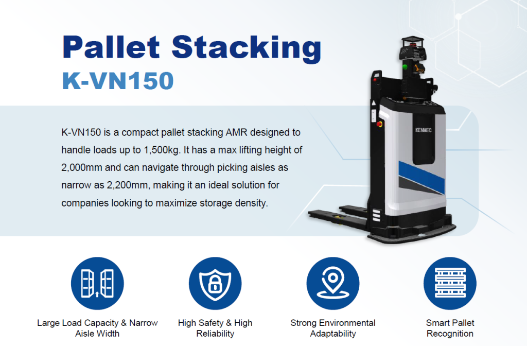 AMR หุ่นยนต์ขนส่งอัตโนมัติ ในระบบโลจิสติกส์