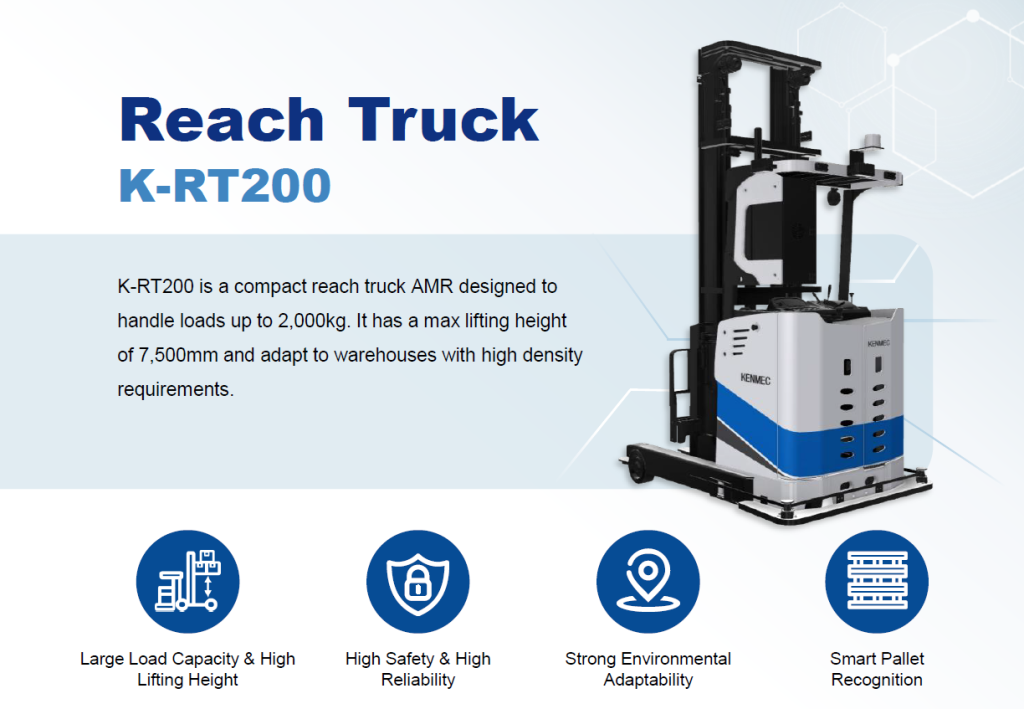 AMR หุ่นยนต์ขนส่งอัตโนมัติ ทำงานร่วมเครื่องจักรอัตโนมัติ