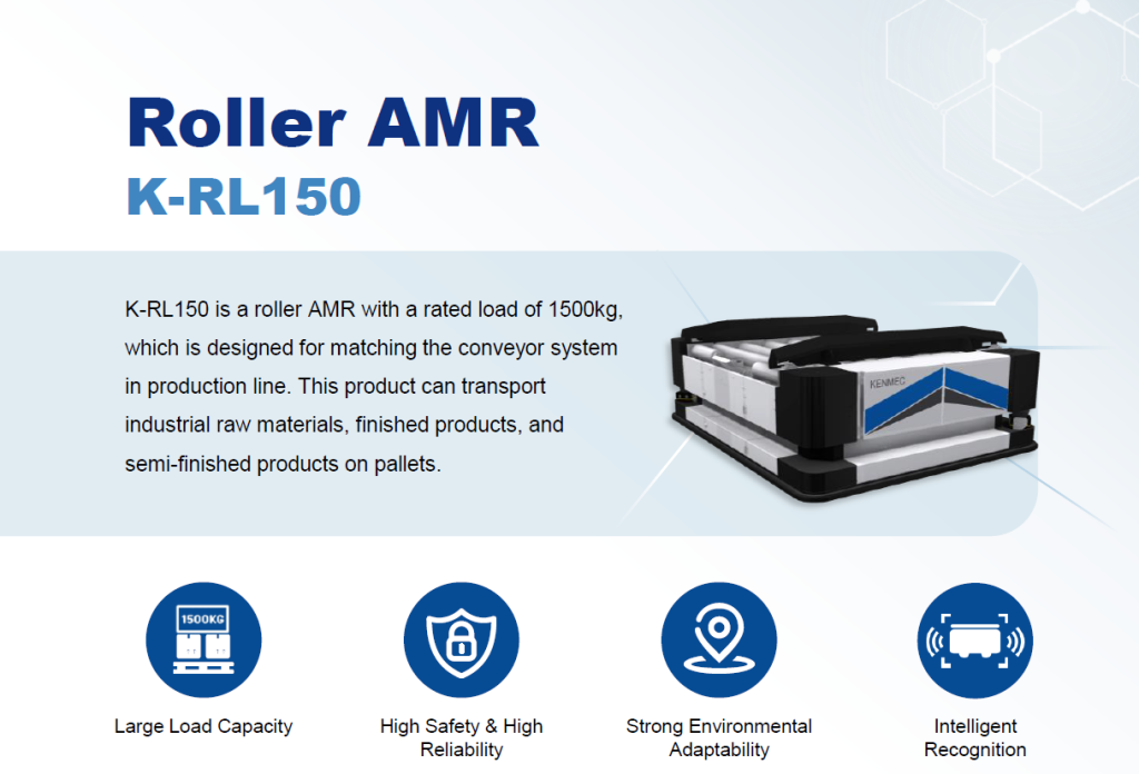 AMR หุ่นยนต์ขนส่งอัตโนมัติ ทำงานร่วม WMS และ ERP