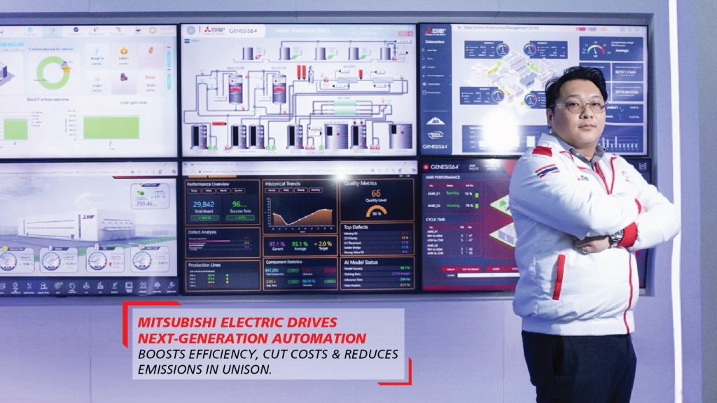 คุณเฉลิมชัย ชมภูพื้น ผู้จัดการฝ่าย FA Specific Industrial บริษัท มิตซูบิชิ อีเล็คทริค แฟคทอรี่ ออโตเมชั่น (ประเทศไทย) จำกัด