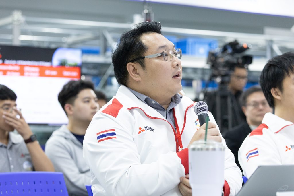 การสาธิตโซลูชันผลิตลดคาร์บอนต่อผู้เข้าชมงาน