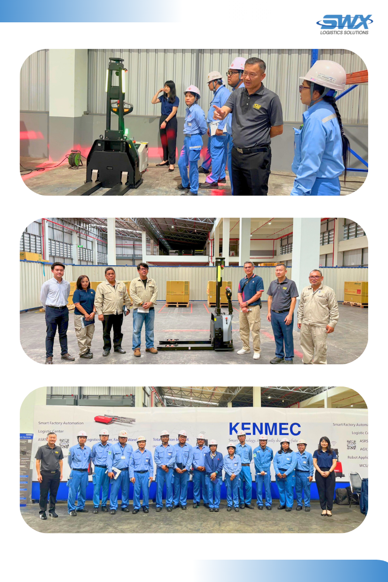 SWX Logistics Solutions — ตัวแทนจำหน่ายอย่างเป็นทางการของ KENMEC AMR ในประเทศไทย