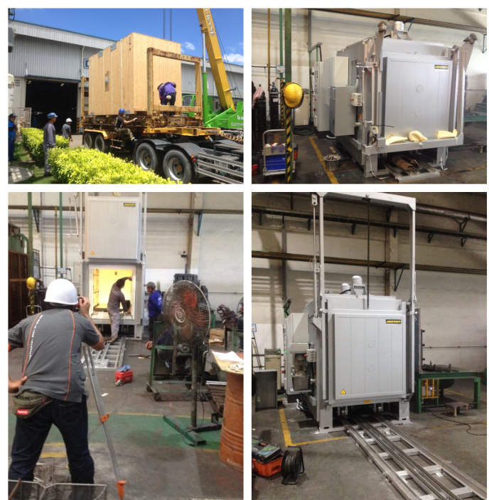 งาน TUS SAT เตาเผาอุตสาหกรรม