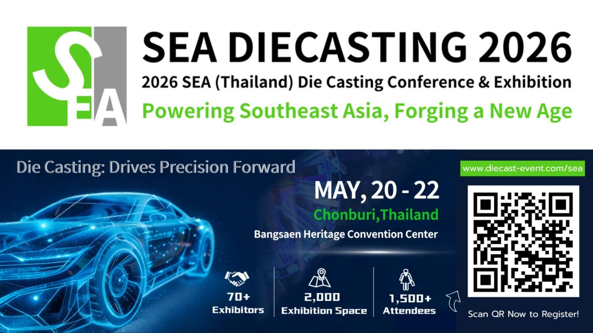 SEA DIECASTING 2026 Key Platform For Die Casting In Southeast Asia Blue And White Photo Clean Save The Sea 1200x675 