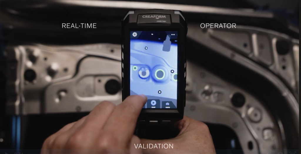 HandySCAN EVO 3D scanner for industrial inspection