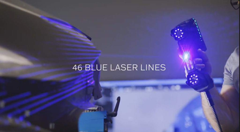 3D scanning technology HandySCAN EVO