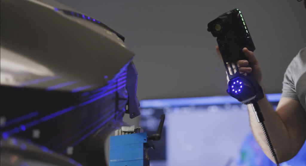 HandySCAN EVO 3D scanner for industrial inspection