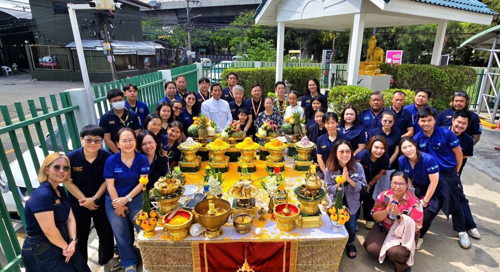 PTSC จัดพิธีทำบุญครบรอบ 10 ปี อาคารนิมิตกุล