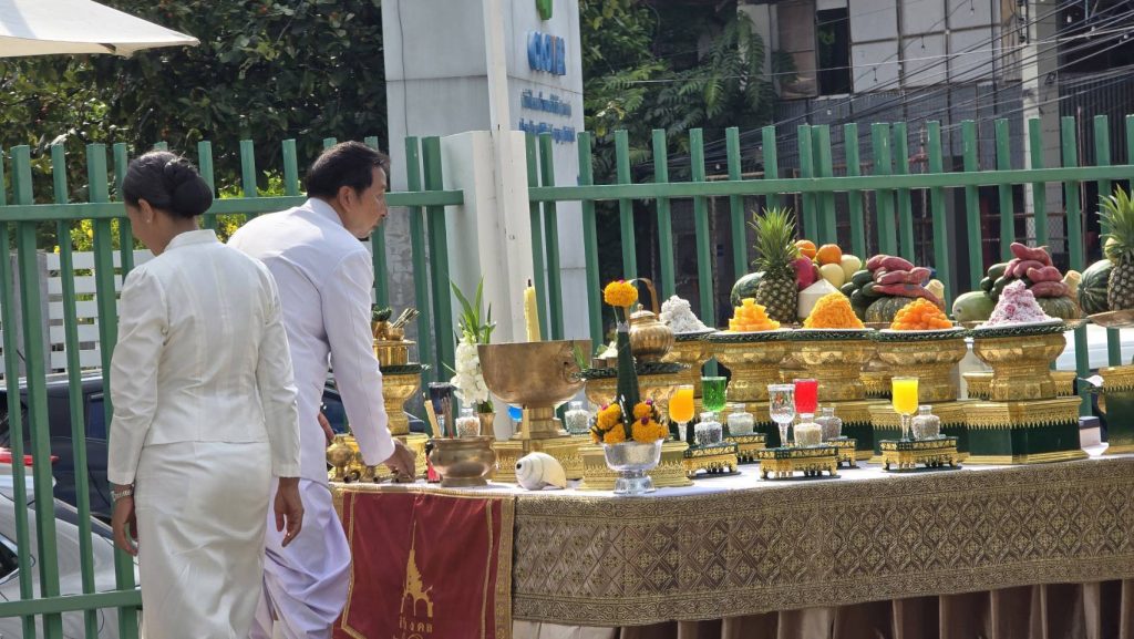 พิธีในงานบุญ PTSC ครบรอบ 10 ปี