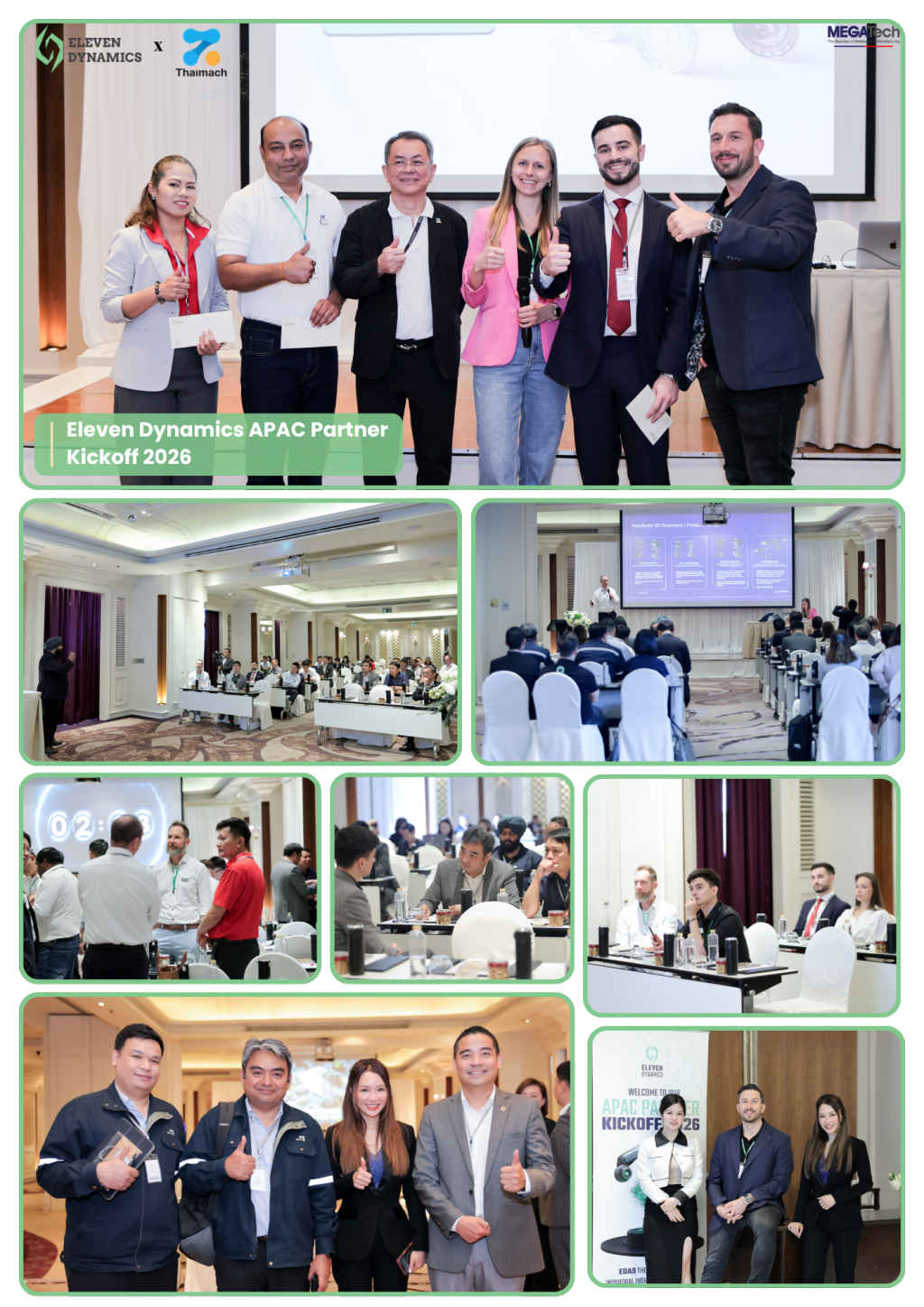 Eleven Dynamics APAC Partner Kickoff 2026 ขับเคลื่อนอนาคตระบบ Automation และ Smart Inspection - Thaimach Sales & Service, Industry 4.0, automation, digital twin