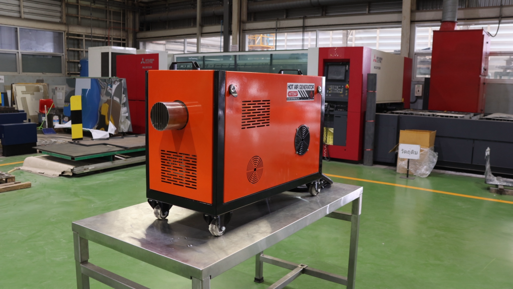 Hot Air Generator เครื่องกำเนิดลมร้อน จาก HI-DEN Heattech ยกระดับระบบให้ความร้อนอุตสาหกรรมอย่างมีประสิทธิภาพ บริษัท ไฮ-เด็น ฮีตเทค จำกัด