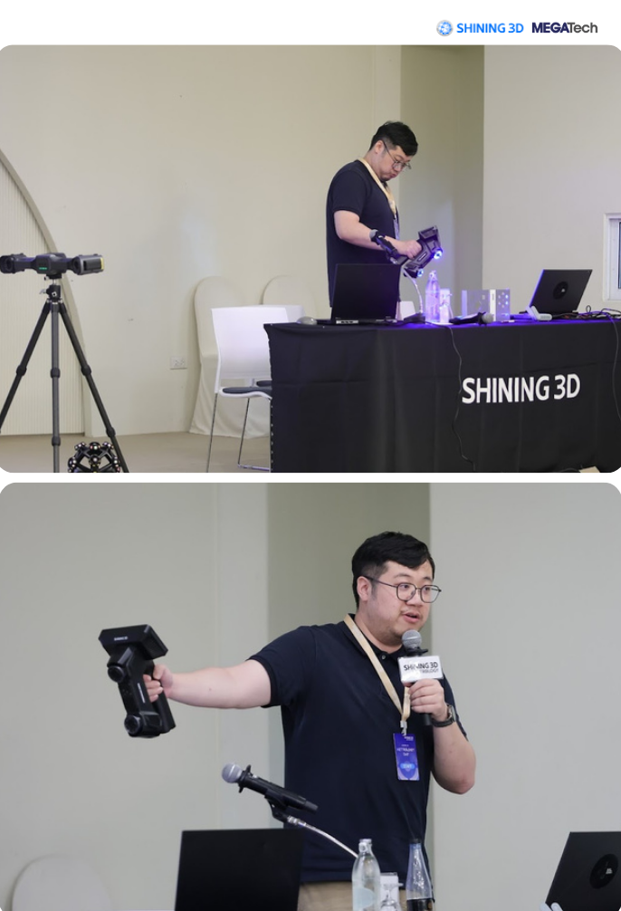 Mr. LeeHow Gu, Application Engineer at SHINING 3D SHINING 3D Technology สำหรับ Smart Manufacturing