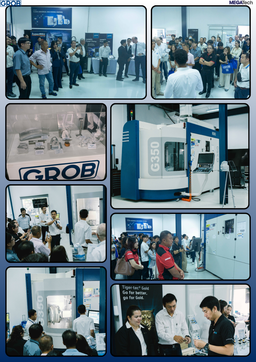 GROB Open House โชว์ศักยภาพการขับเคลื่อนสู่อนาคต Smart Manufacturing ในเอเชียตะวันออกเฉียงใต้, GROB, Machine G350