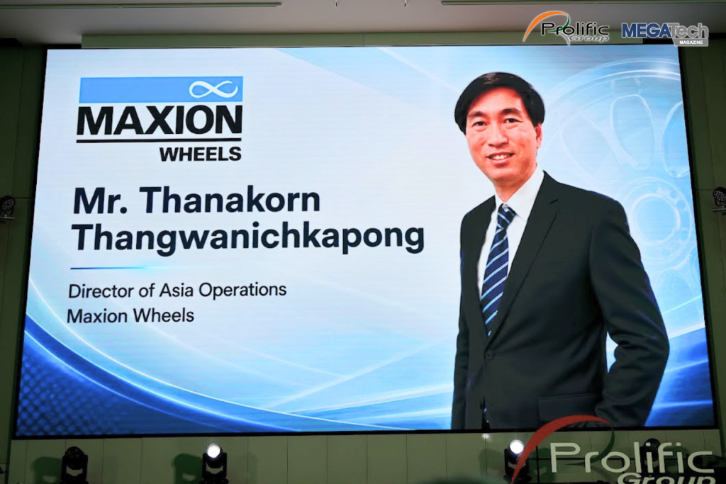 คุณธนากรณ์ ตั้งวานิชกพงษ์ Director of Asia Operationบริษัท Maxion Wheels
