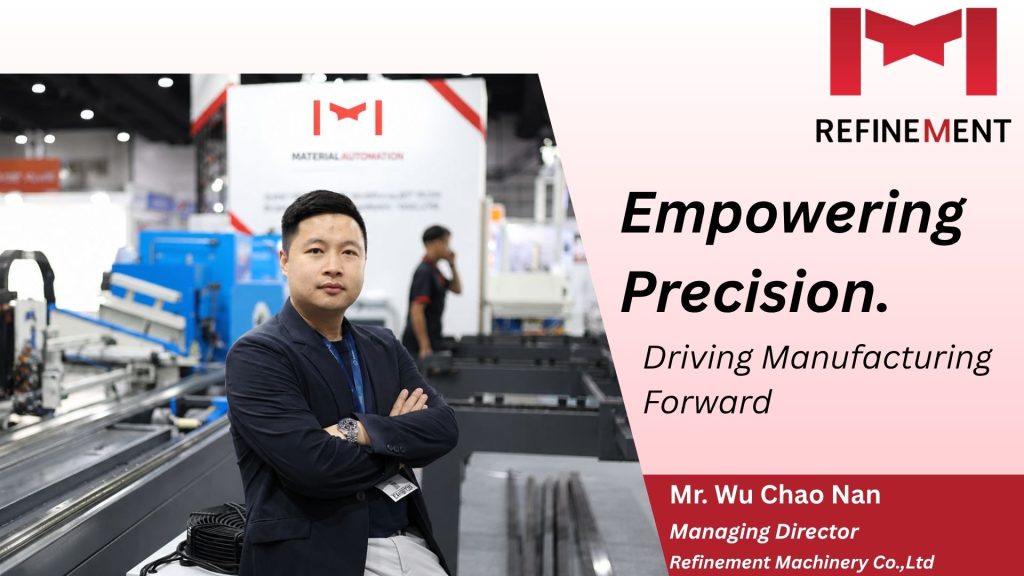 Mr. Wu Chao Nan - Managing Director at Refinement Machinery Co.,Ltd
﻿INTERMACH 2026