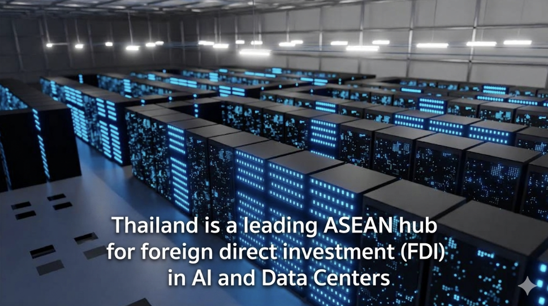 FDI ไทยพลิกเกม แซงเวียดนามครั้งแรกในรอบหลายปี AI–Data Center จุดประกายลงทุน 1.47 ล้านล้าน แต่ครึ่งปีหลังยังต้องลุ้นภาษีสหรัฐ
