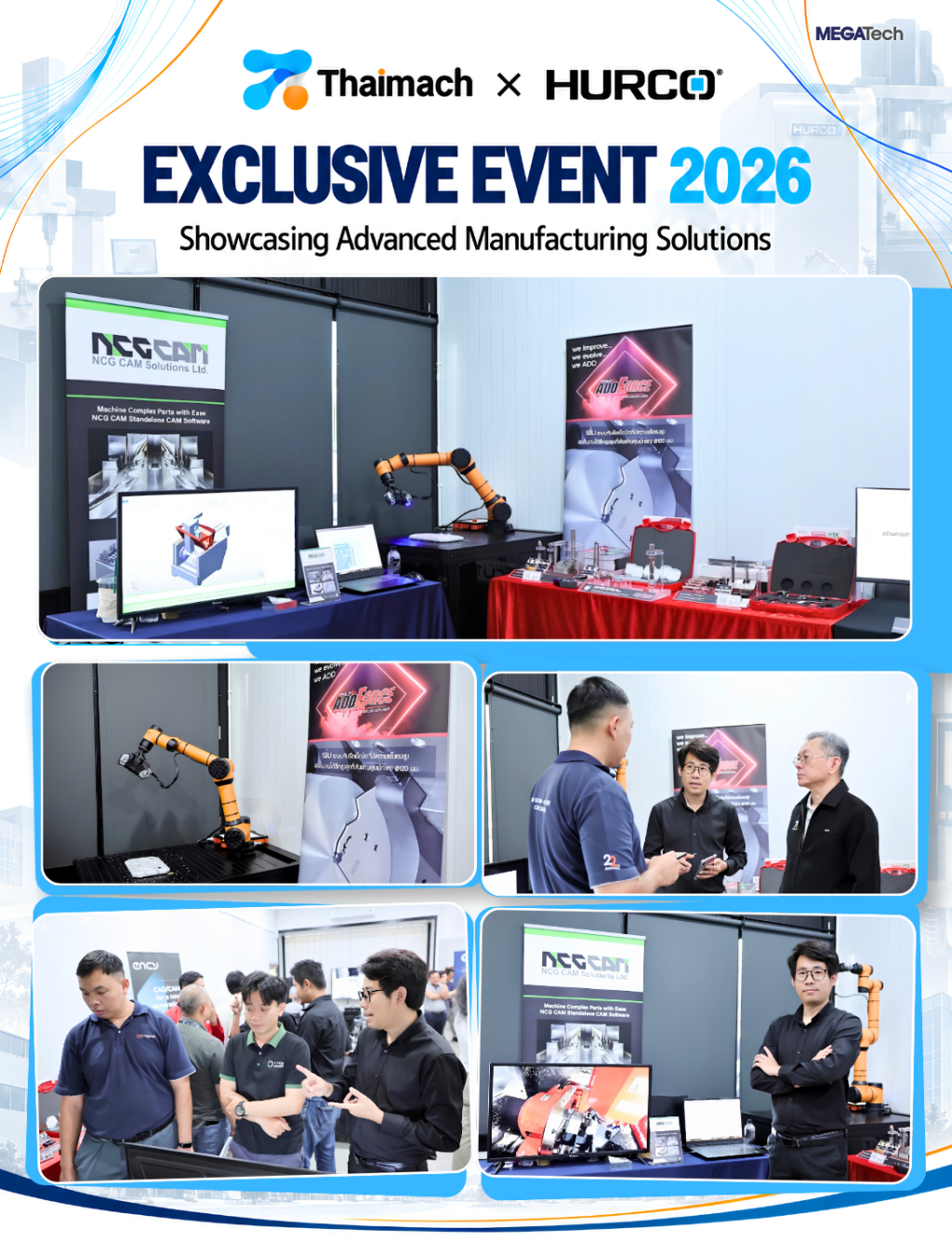 thaimach open house 2026 งานแสดงเทคโนโลยีการผลิตและนวัตกรรมอุตสาหกรรม , NCG CAM