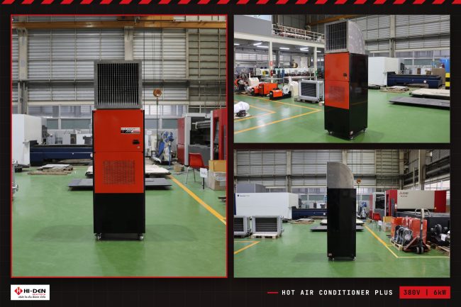 ฮีตเตอร์ลมร้อน HI-DEN Hitemp 380V | 6kW